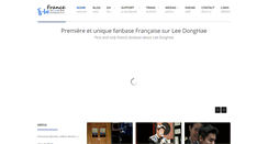 Desktop Screenshot of donghaefrance.com