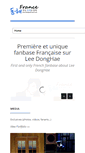 Mobile Screenshot of donghaefrance.com